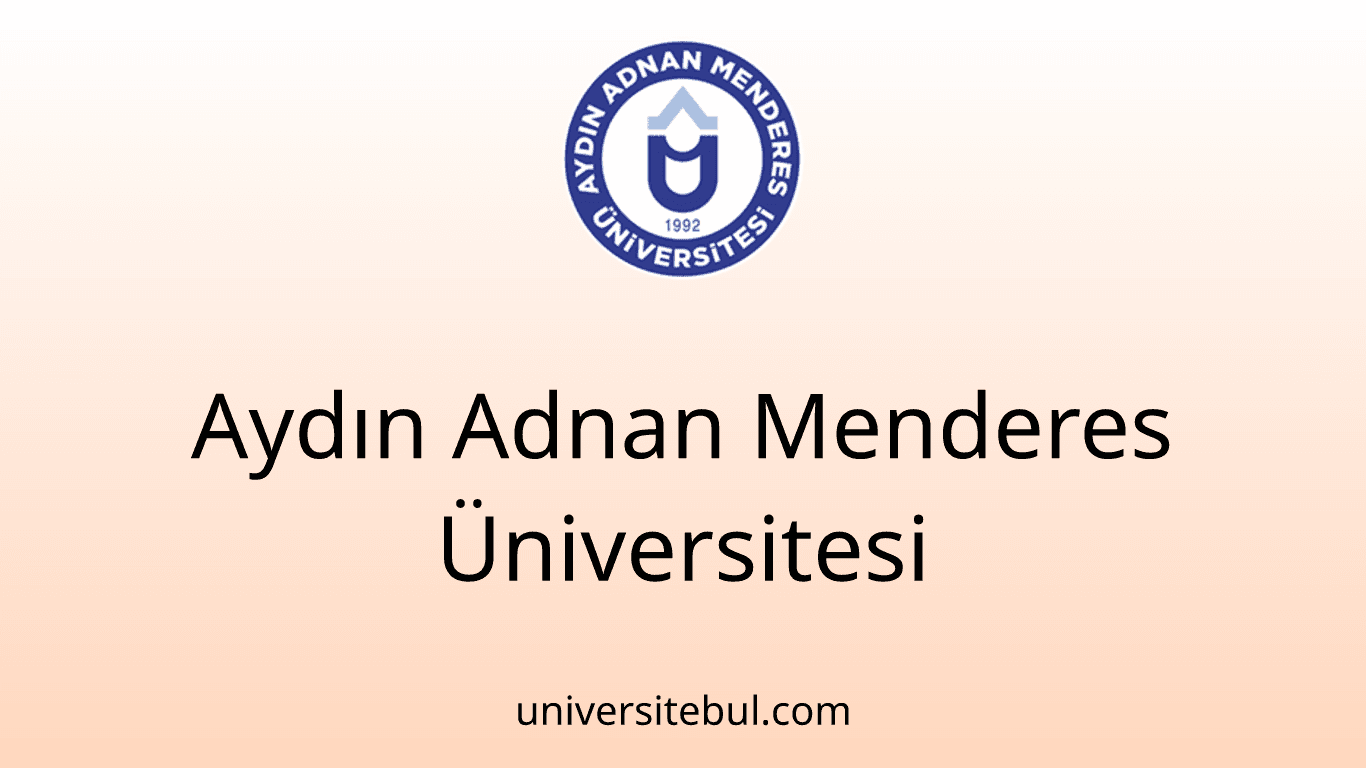 Aydın Adnan Menderes Üniversitesi