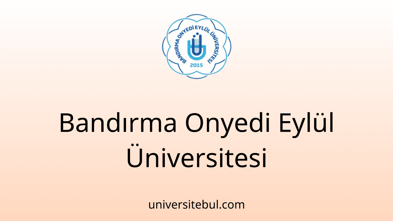 Bandırma Onyedi Eylül Üniversitesi