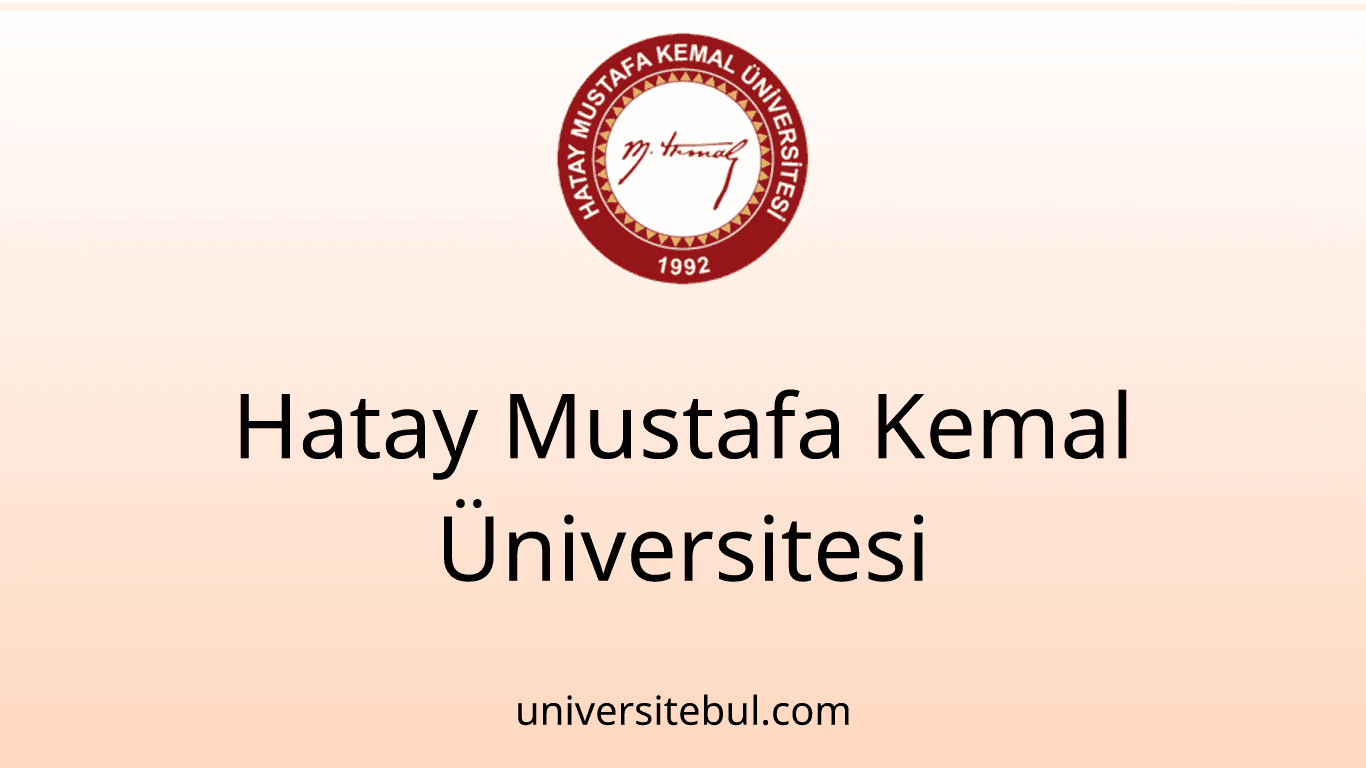 Hatay Mustafa Kemal Üniversitesi